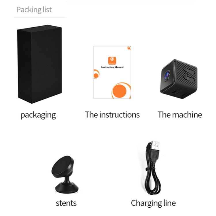 X2 Smart HD Mini WiFi Camera Support Night Vision & Motion Detection & TF Card, X2 X2 Smart HD Mini WiFi Camera Support Night Vision & Motion Detection & TF Card, X2